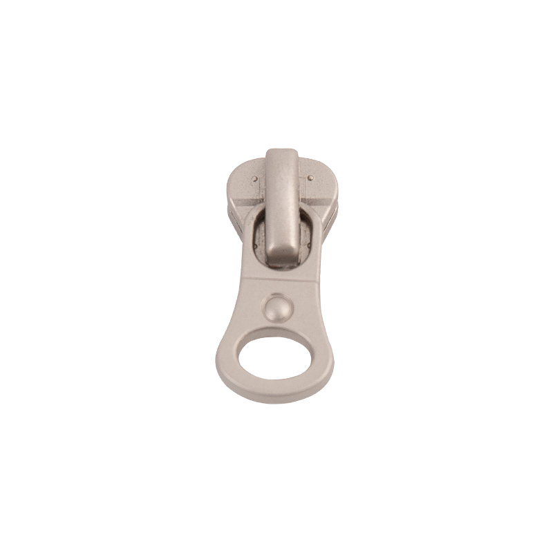 FY3127 8# deslizador de metal plateado mate
