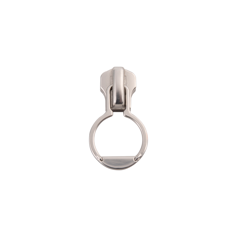 FY3739 5# deslizador de metal plateado mate