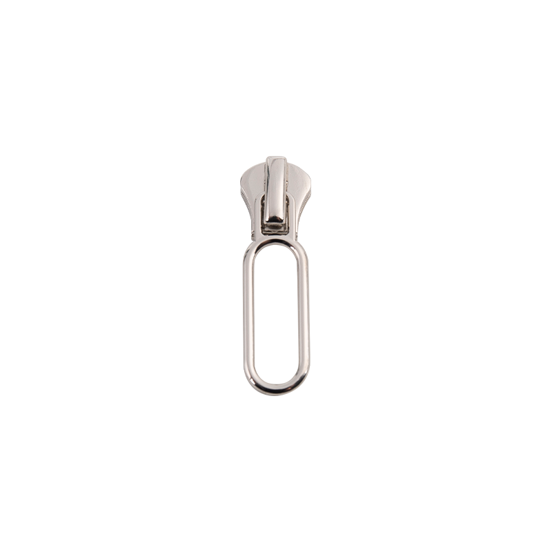 FY3684 8# deslizador mate de níquel negro brillante de metal