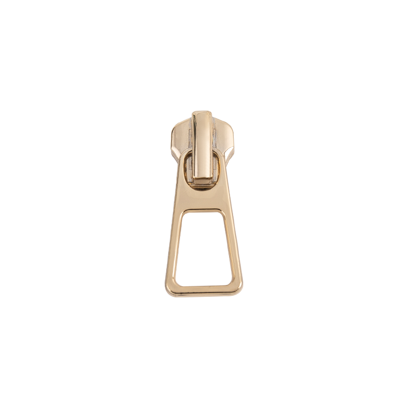 FY0118 8# deslizador de metal dorado mate