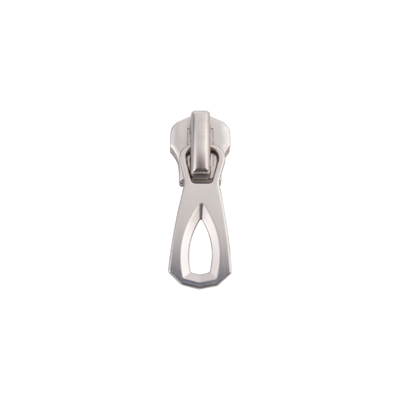 FY3113 8# deslizador de metal plateado mate