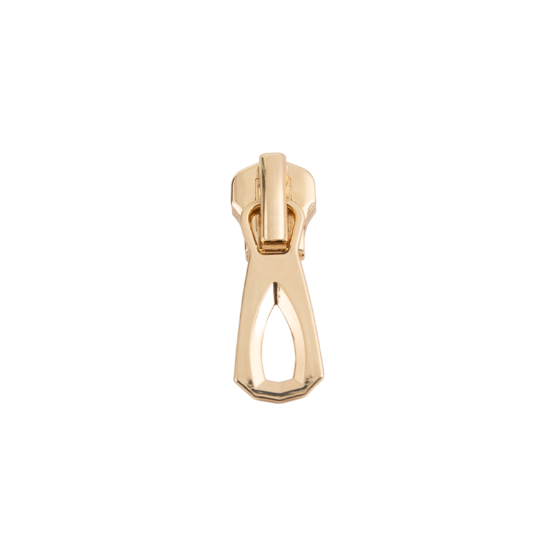 FY3113 5# deslizador de metal dorado claro